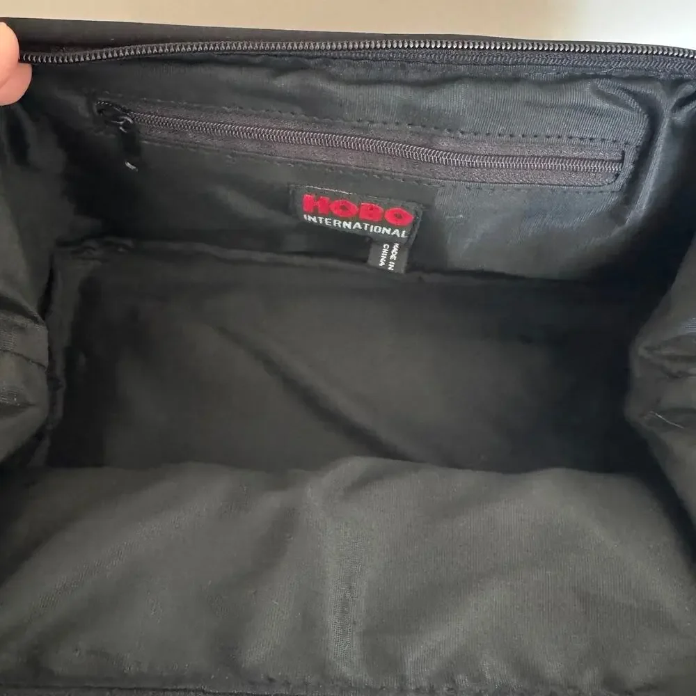 Hobo International Black Dopp Kit Travel Organizer New
